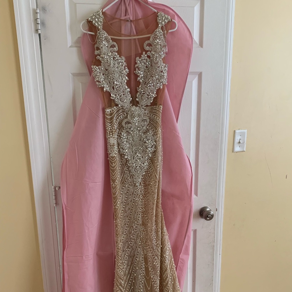 Beaded gown